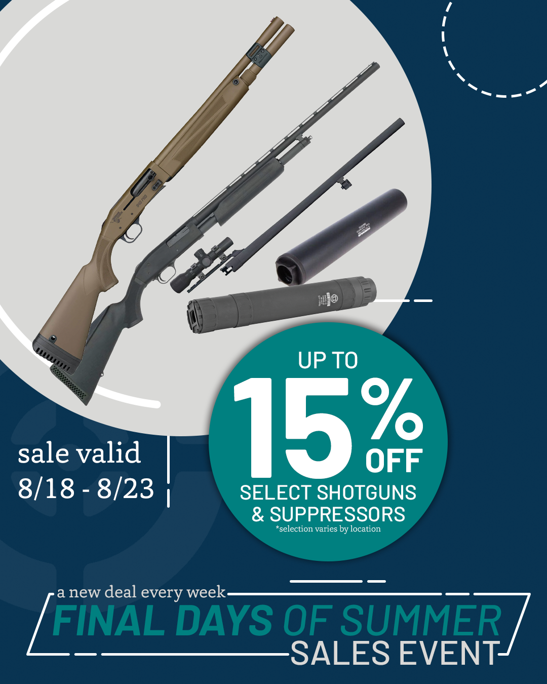 Final Days of Summer: Shotguns